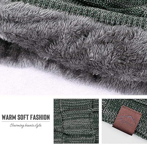 Image of DENIMHOLIC Winter Cap for Men, Beanie Cap for man,Winter Cap for Women, Woolen Cap for Women, Woolen Cap for Men