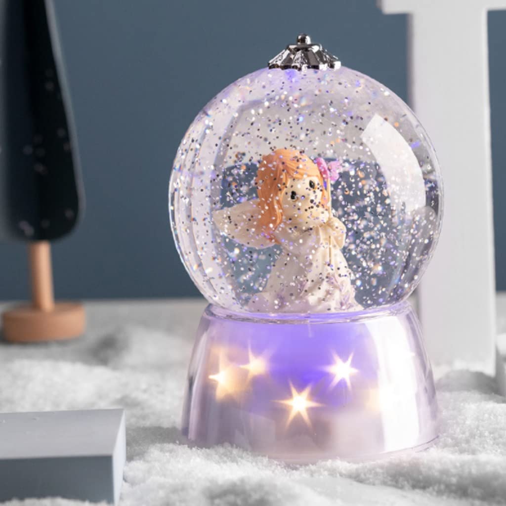 Starlight Copo de Nieve Bola Cristal Caja música octava enviada for Enviar día San Valentín Las niñas