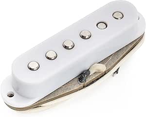 Alnico 5 tek bobin sendeleyerek üst Fiber bobin Pickup N/M/B ST gitar için elekt Alnico 5 tek bobin sendeleyerek üst Fiber bobin Pickup N/M/B ST gitar için elekt