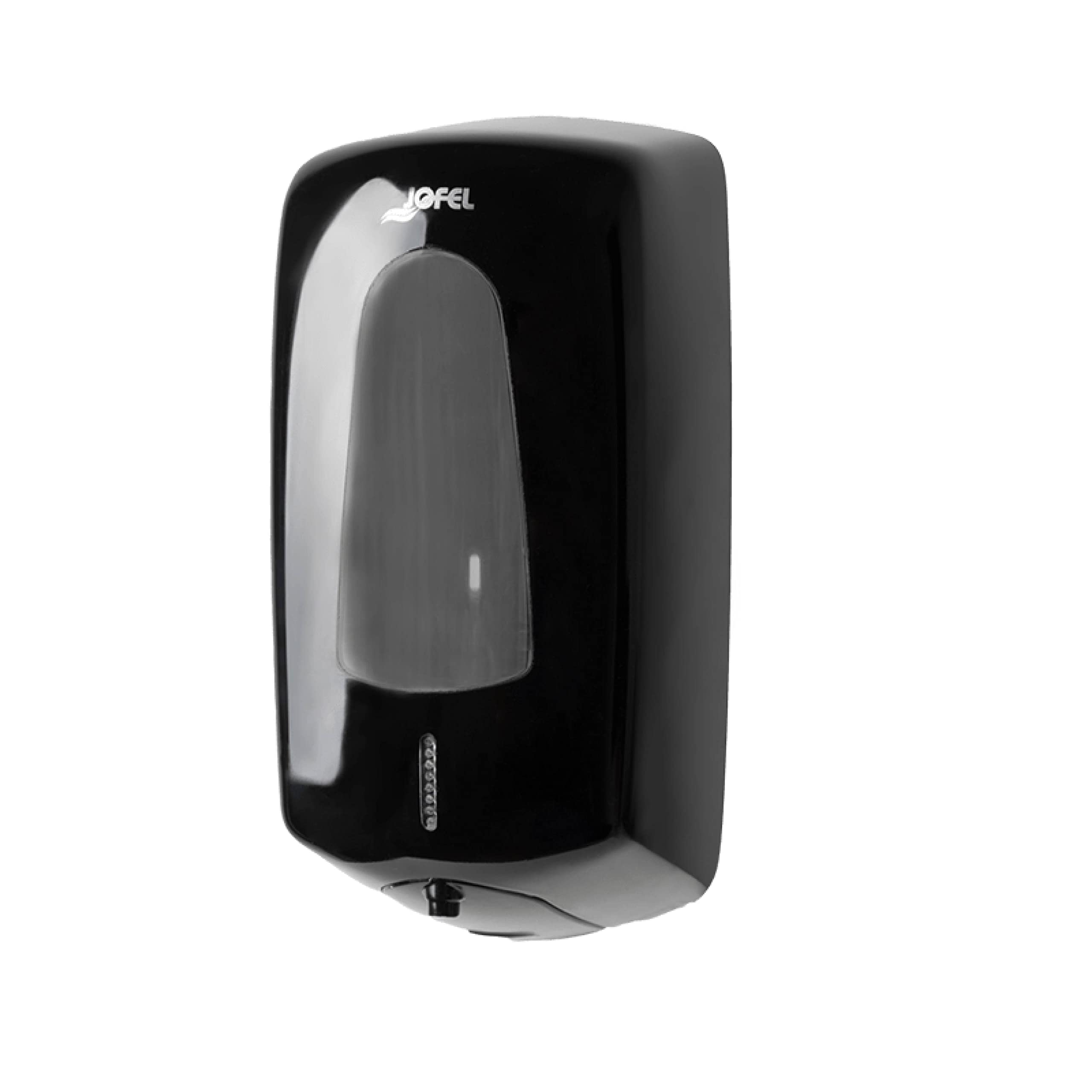 Jofel - Distributore automatico di sapone in schiuma a parete, ricaricabile, capacità 1 l, Distributore di sapone per bagno, Distributore di sapone ottico senza contatto, corpo in ABS Aitana AC76660