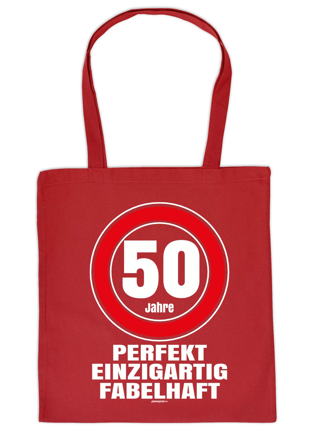 50. Geburtstag Geschenk Frau - Jutebeutel Mit Personalisiertem Spruch