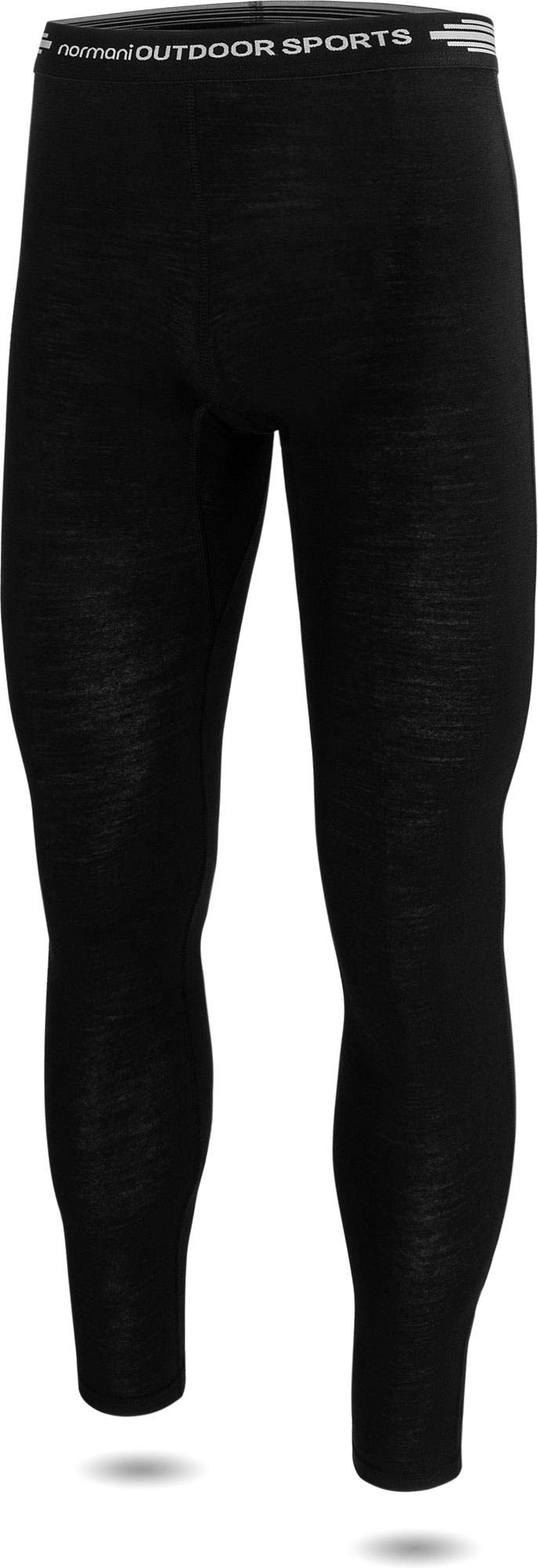 normani Herren Thermounterwäsche-Set 100% Merinowolle Pullover mit YKK-Reißverschluss und Thermounterhose