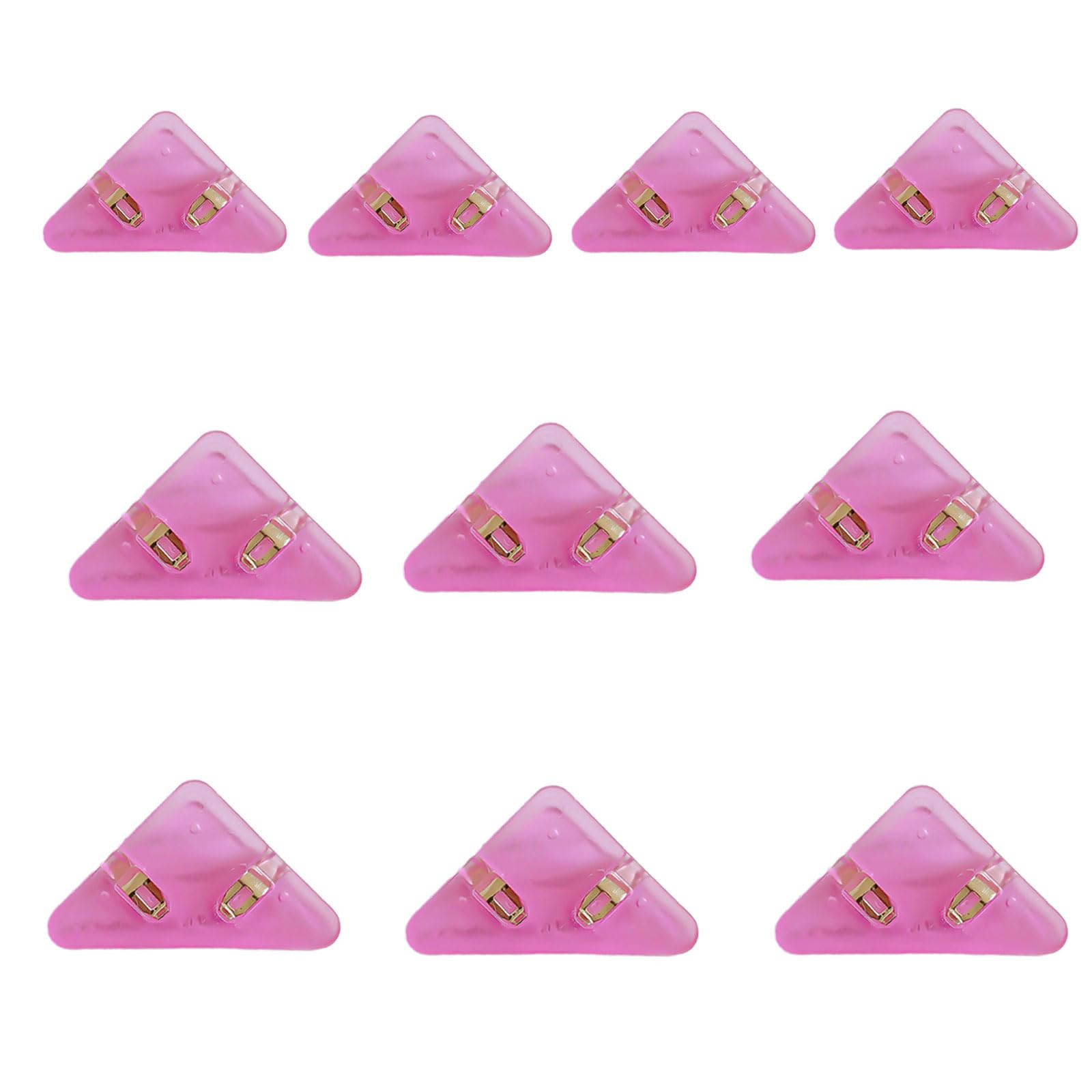 Maxtonser 10Piece Multipurpose Corner Clips For Document Organization NonRusting File Holders School Supplies