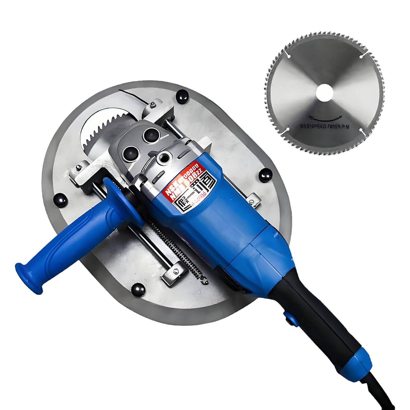 XNZJHPP Electric Big Cattle Dehorner,Adult Cattle Dehorner,Electric Bloodless Big Bull Horn Breaker,Cattle Horn Cutting Machine (Blue)