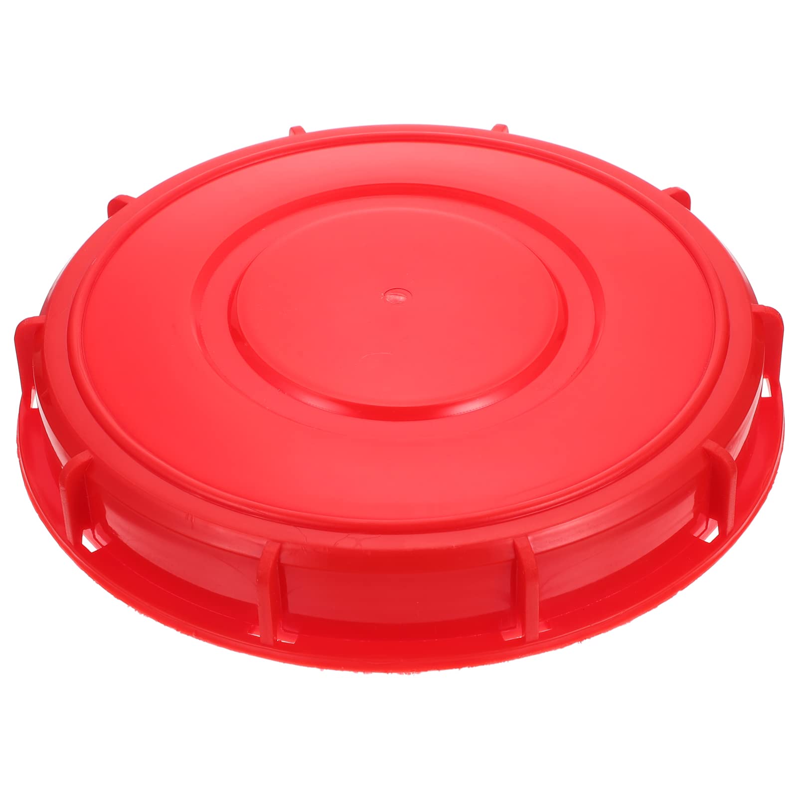 HAWILLOSCH Barrel Sealing Cover Bucket Leakproof Lid White Bucket Wear- Bucket Lid Bucket Cap Screw Cap Lid Bucket Seal Lids Professional Bucket Seal Lid Red Plastic