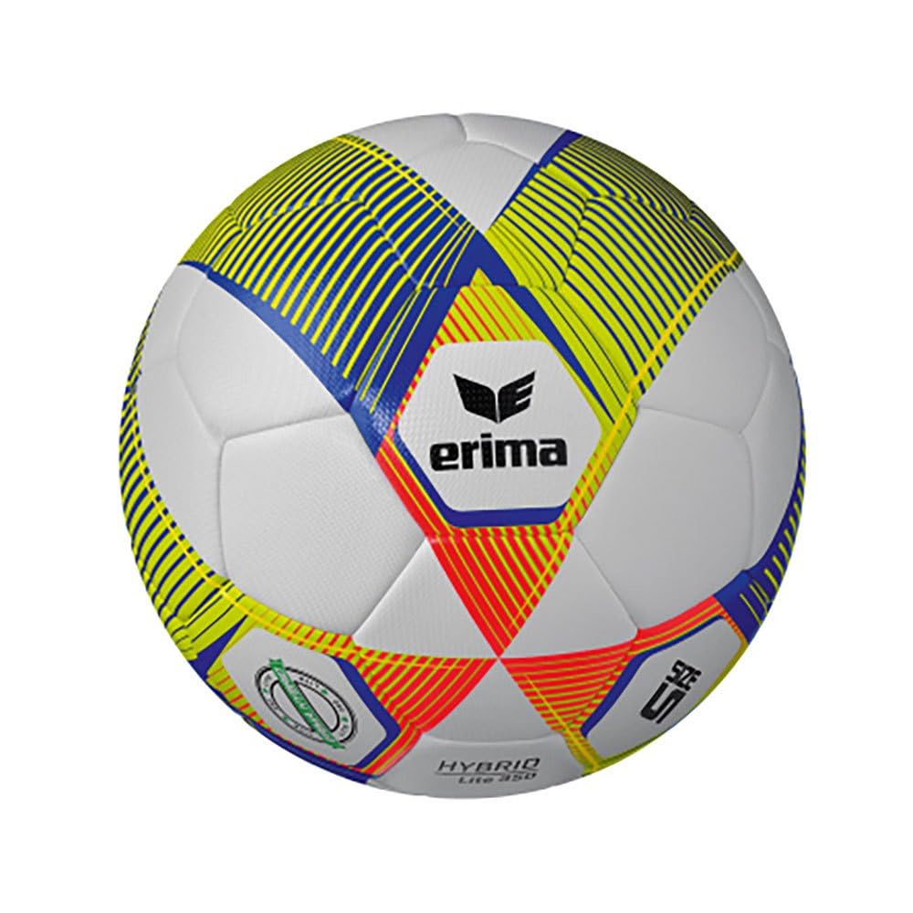 Erima unisex-dorosły Hybrid Lite 350 piłka nożna (7192405), new royal/fiery-coral, 5