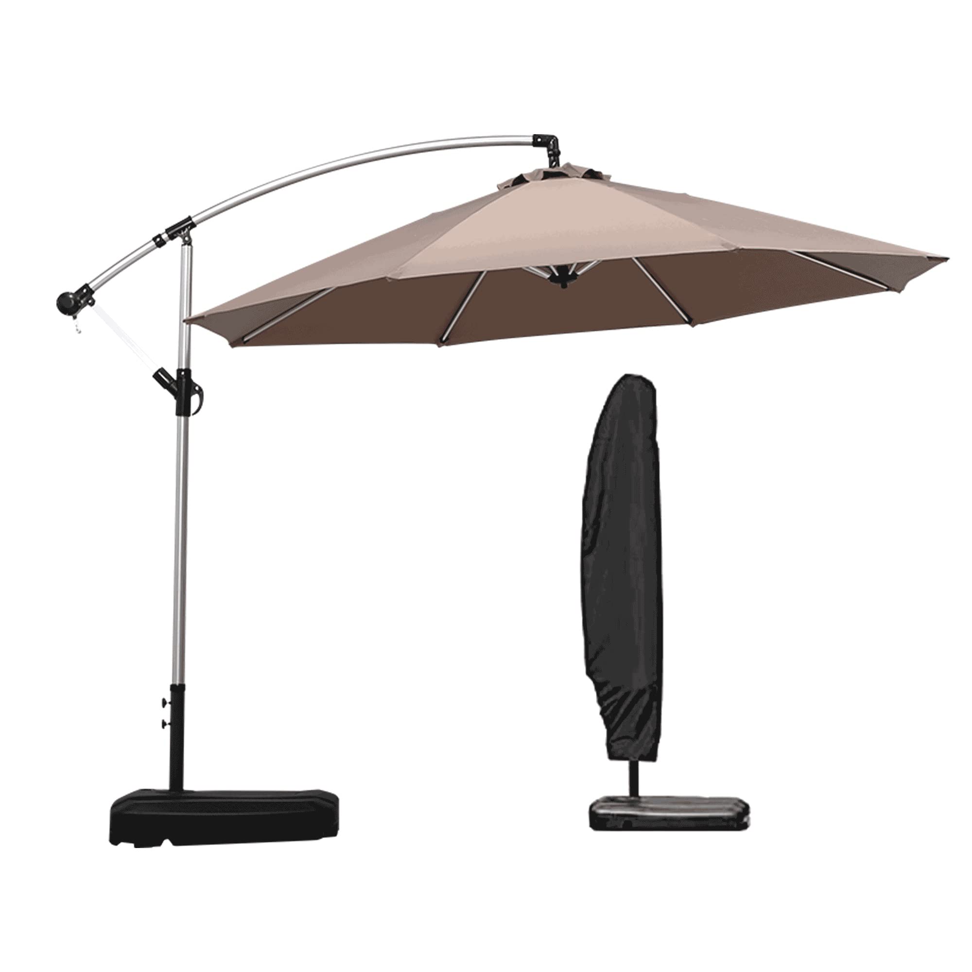 Amazon.co.jp: ガーデンパラソル吊り下げタイプベランダ大型直径300cm 