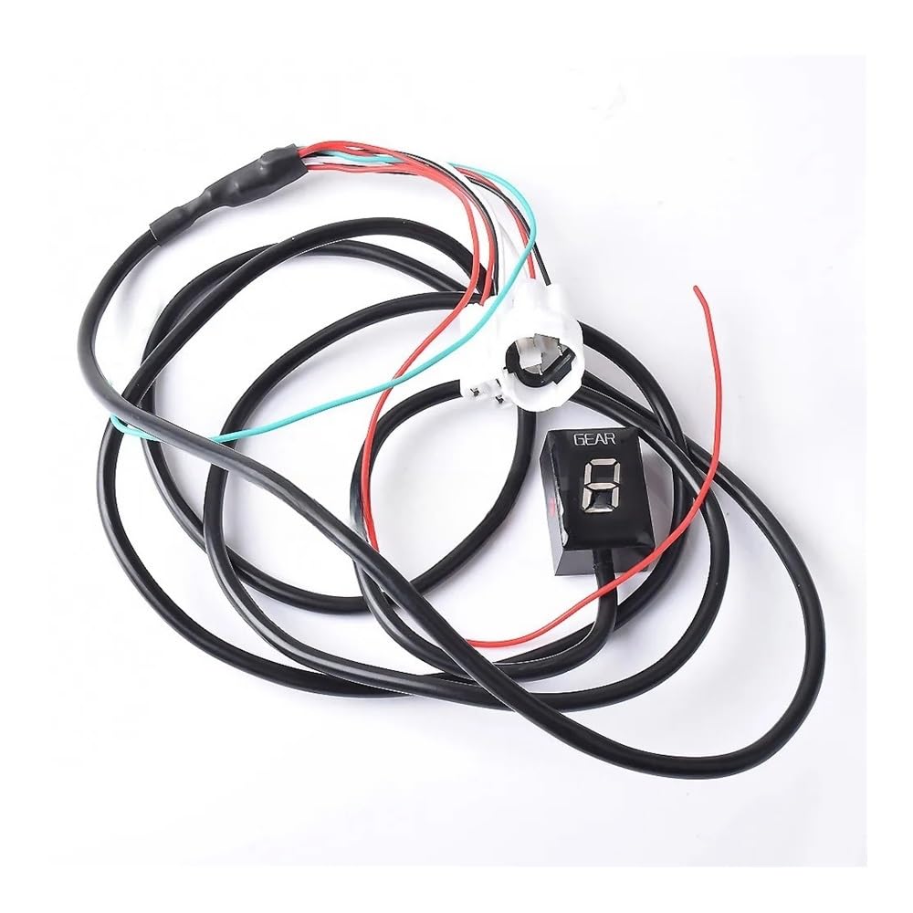 Indicatore Digitale di Marcia per Moto Bandit 650 2007-2015 GSF650 GSF1250 650 1250 Indicatore di Marcia per Moto 1-6 Livelli Controllo Digitale Touch (Rosso)