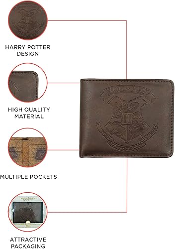 Miniatura 2 de HPHarry Potter Billetera Wizardry en relieve, marrón, clásica, Marrón, Classic