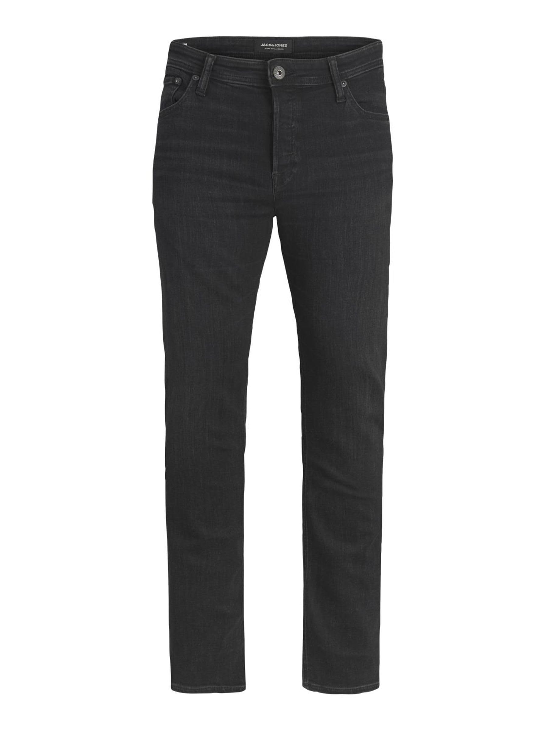 Jack & Jones Men's Black Denim Jjimike Jjoriginal Am 809 Noos Jeans, 34W / 32L