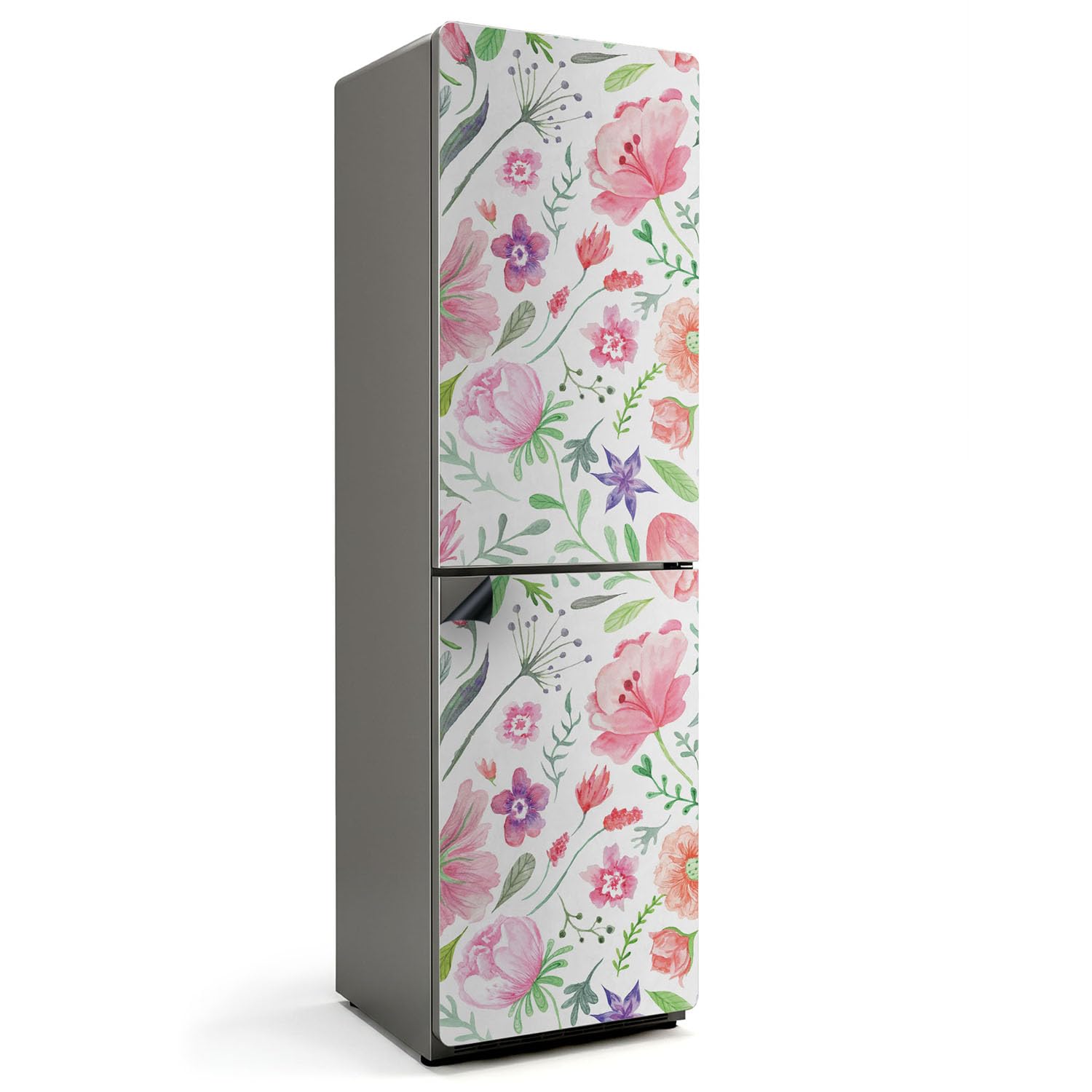Tapis Magnétique de Cuisine Rectangulaire Nettoyage Facile Floral
