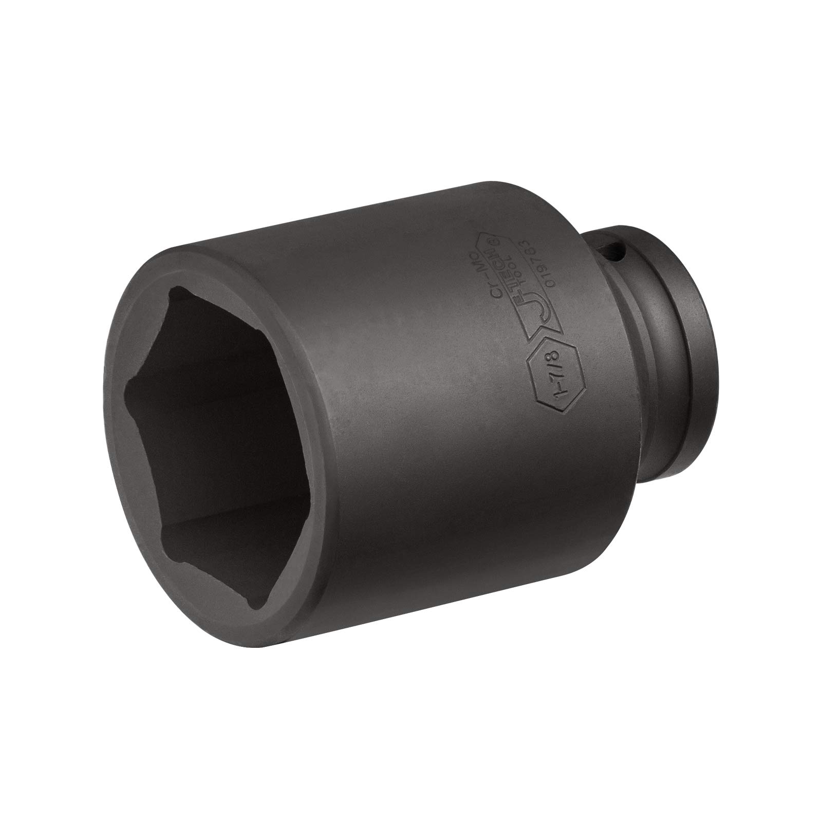 JETECH 3/4" Drive 1-7/8" Deep Impact Socket, 6-Point SAE Impact Socket, Heat-Treated Chrome Molybdenum (Cr-Mo) Alloy Steel, Extra Length for Heavy-Duty Truck &amp; Industrial Applications