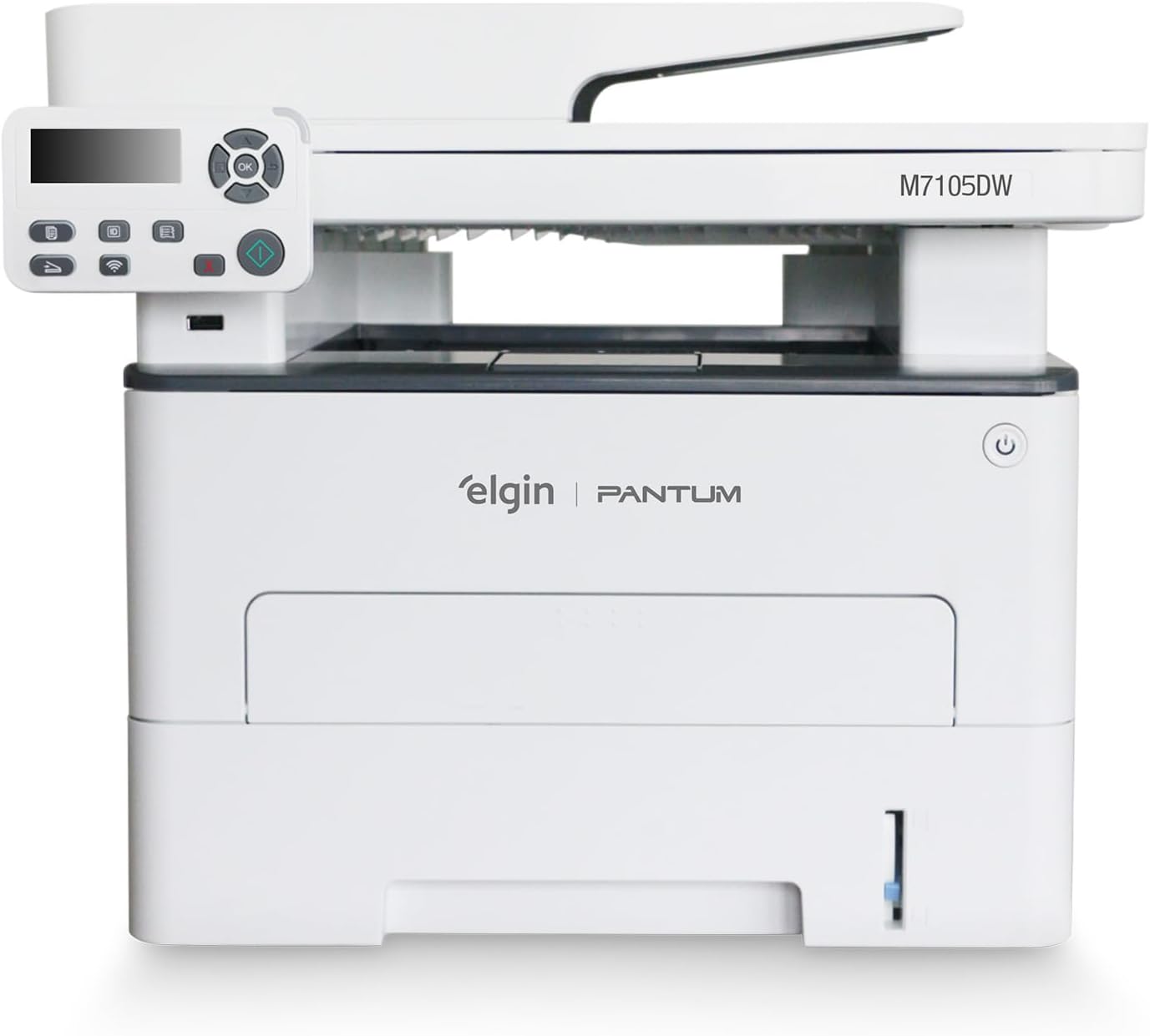 Impressora Multifuncional Laser M7105DW Elgin Pantum Monocromática 33PPM Wi-Fi 100V - 110V