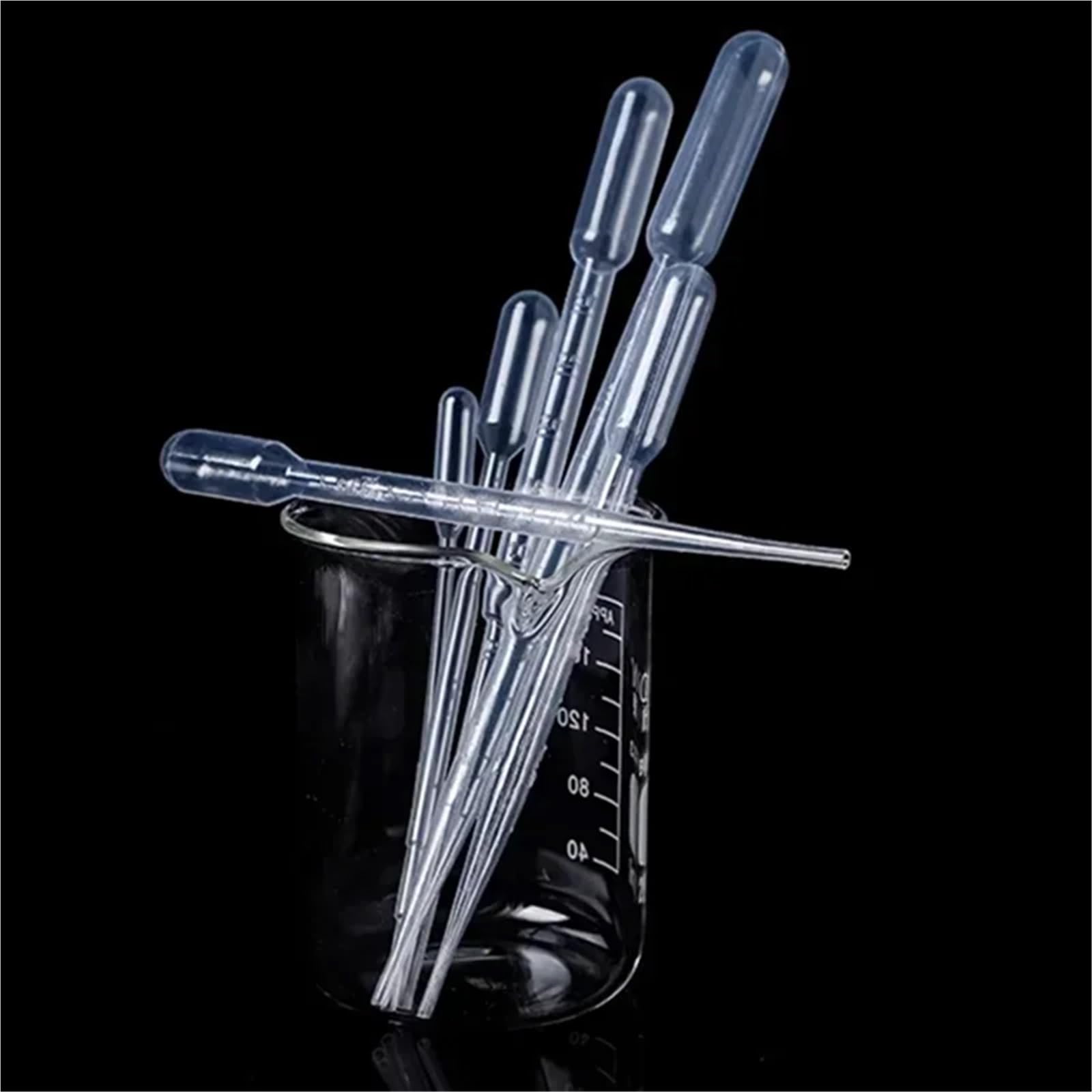 100 Stück bis 500 Stück Labor 0,2 ml 0,5 ml 1 ml 2 ml 3 ml 5 ml 10 ml Kunststoffpipette, klare Pipette(10ml 100pcs)