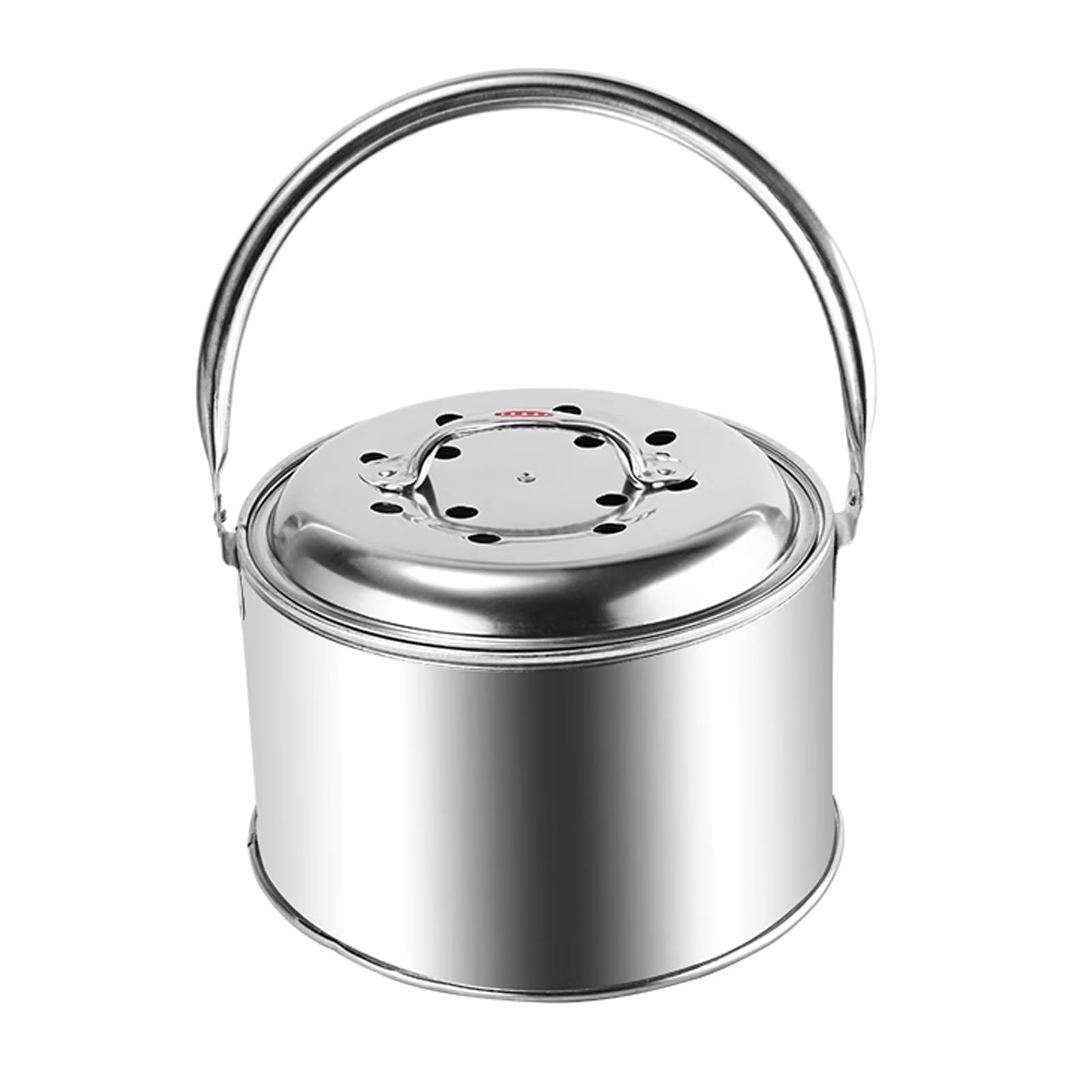 Fornello da Esterno Include Griglia e Maniglia Dotato di Fori di Ventilazione Cucine da Campeggio Tendas Adatto per Campeggio e Uso Esterno(23.5 * 16.5cm)
