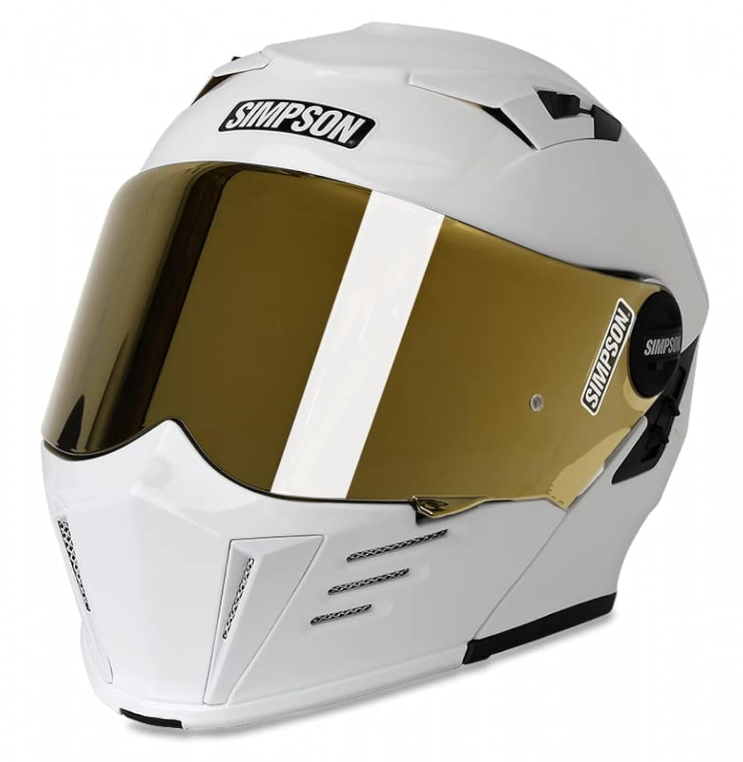 Amazon.co.jp: SIMPSON M59XX1 Mod Bandit XXL ホワイト : 車＆バイク