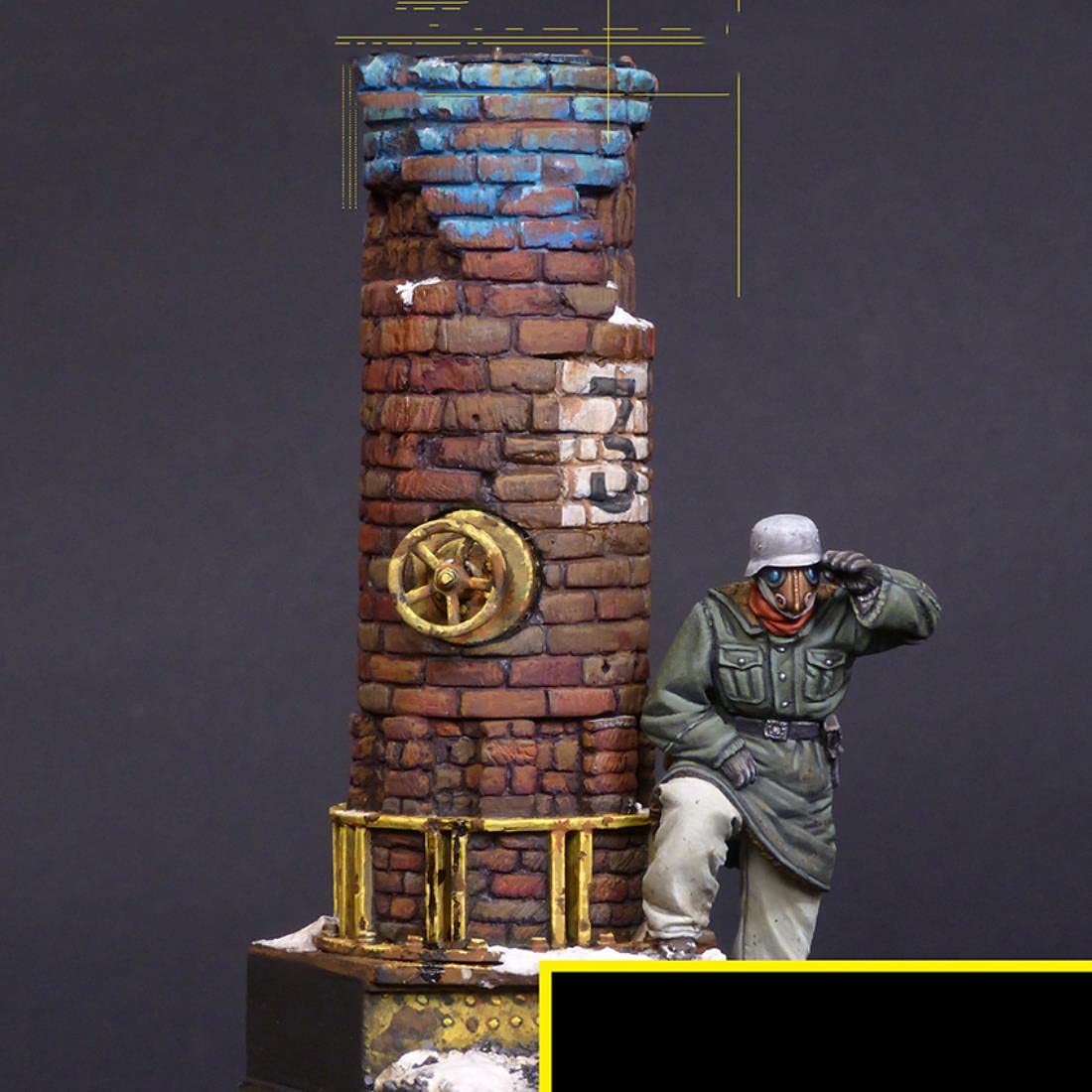 Figurine en résine 1/35 homme antique et kit GK miniature pour faire revivre l'histoire oubliée