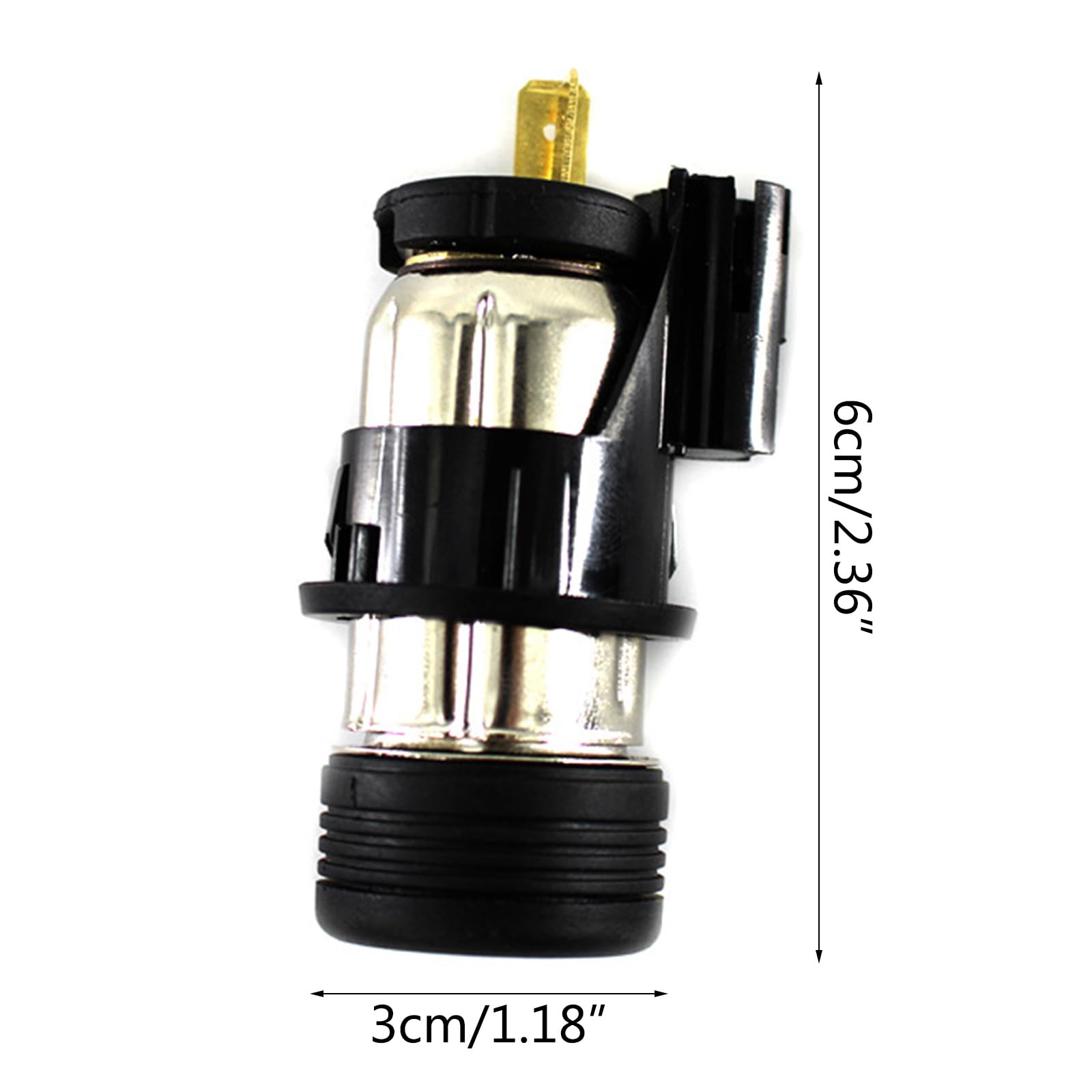 Adaptador de enchufe para encendedor de coche para 98AG15K047AD S-MAX