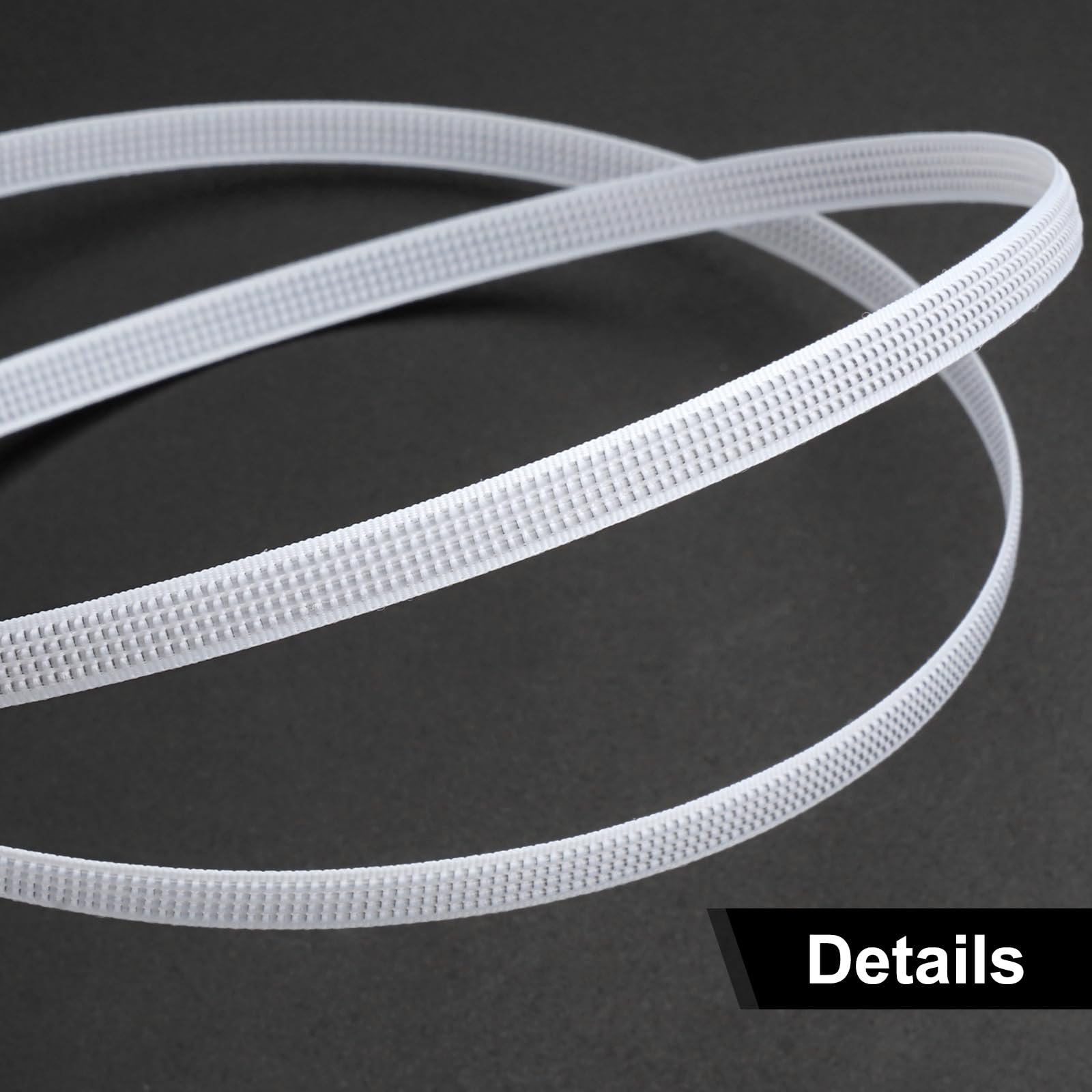 Bruidsjurk Versteviging Polyester Korsetboning 8mm 50 Meter GUGULUZA Polyester Visbeen 45,7 M/ Korsetstaaf Voor Het Naaien Van Trouwjurken-korsetten 6 /8/12/15 Mm (zwart - 10 Mm Visbeen Voor Korsetten Naaien Lingerie Staafjes