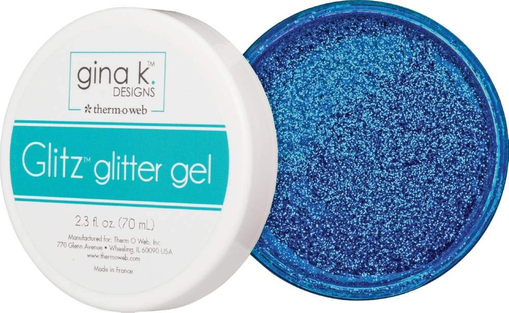 Gina K Designs GINA K GLITZ GLITTER BLUE, us:one size