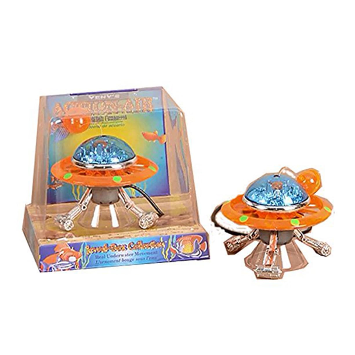 BESPORTBLE 3 Piezas De Decoración Genérica Ovni para Acuario Adorno Oscilante para Pecera Seguro para Agua Dulce Vibrante Accesorio para Acuario.