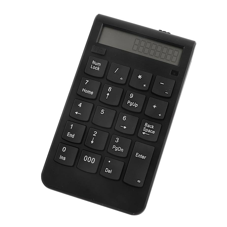 2.4G Keypad 29 Keys Number Keyboard with LCD Display