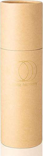 Miniatura 5 de Infinite Harmony - Botella de agua de vidrio templado con infusión de cristal de bambú, para atención plena, energía positiva, curación espiritual