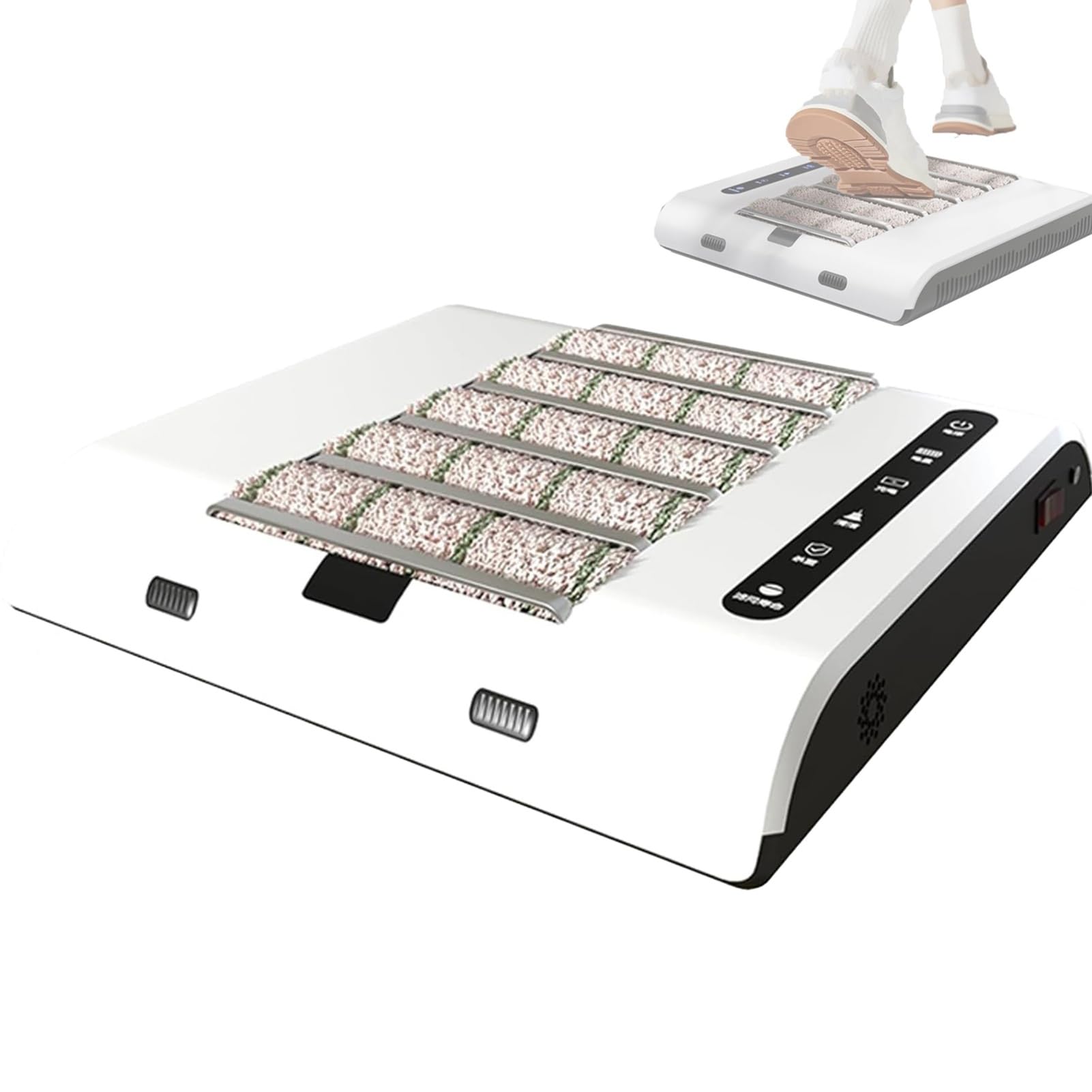 MRKU Electric Induction Shoe Polisher,Fully Automatic Sole Cleaning Machine,Waterless Cleaner