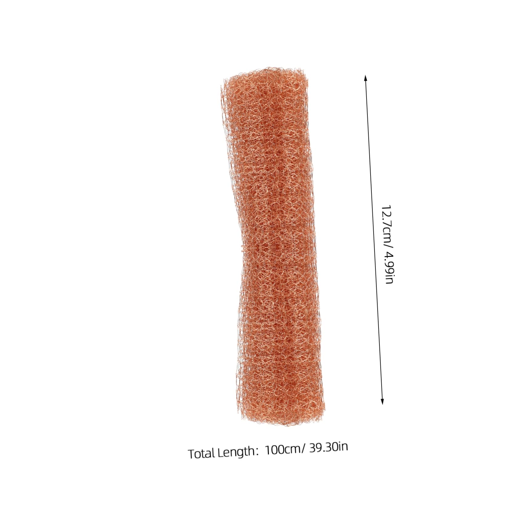 HOMOCONO 1 Roll Pure Copper Distillation Mesh Funnel Copper Mesh Screen Mesh Garden Netting Copper Barrier Distilling Copper Mesh Screen Distilling Mesh Screen Material Golden