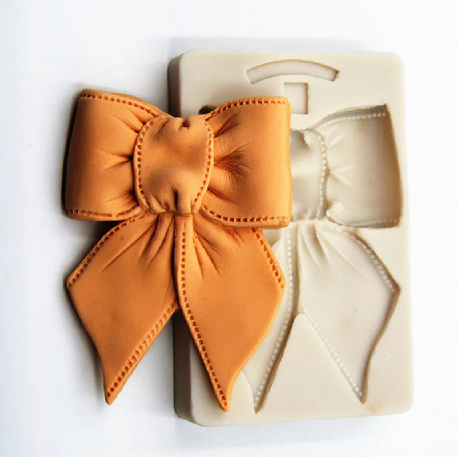 Molde de silicona para hacer fondant, 13,5 x 8,8 x 1,7 cm, moldes de silicona para fondant, molde de resina suave para decoración de pasteles, accesorios de cocina, herramientas para hornear
