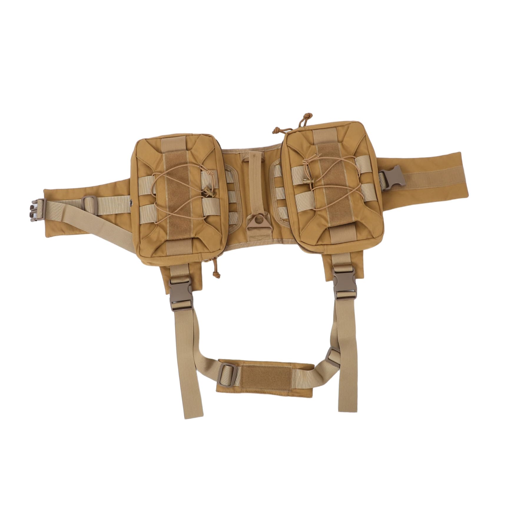 SUPVOX Sacoche de Randonnée pour Grand Chien avec Poches Latérales à Dos Imperméable Nylon Résistant pour Voyage Marche et Entraînement Extérieur