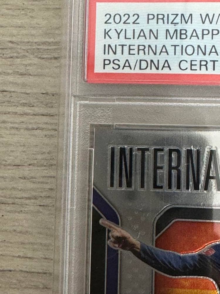 PSA9 AUTO10 Panini Prizm エムバペ 直筆サインカード