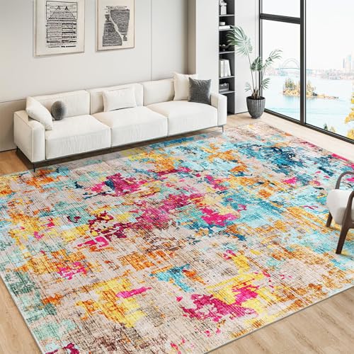Tapete decorativo CAROMIO 8x10 de poliéster