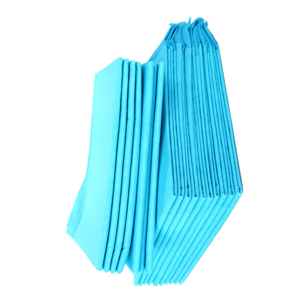 50 Piezas Empapadores Desechables para Mascotas Medianos Alfombrilla Absorbente para Entrenamiento de Cachorros y Perros Azul y Aleatorio Neutralizador de Olores Interior y