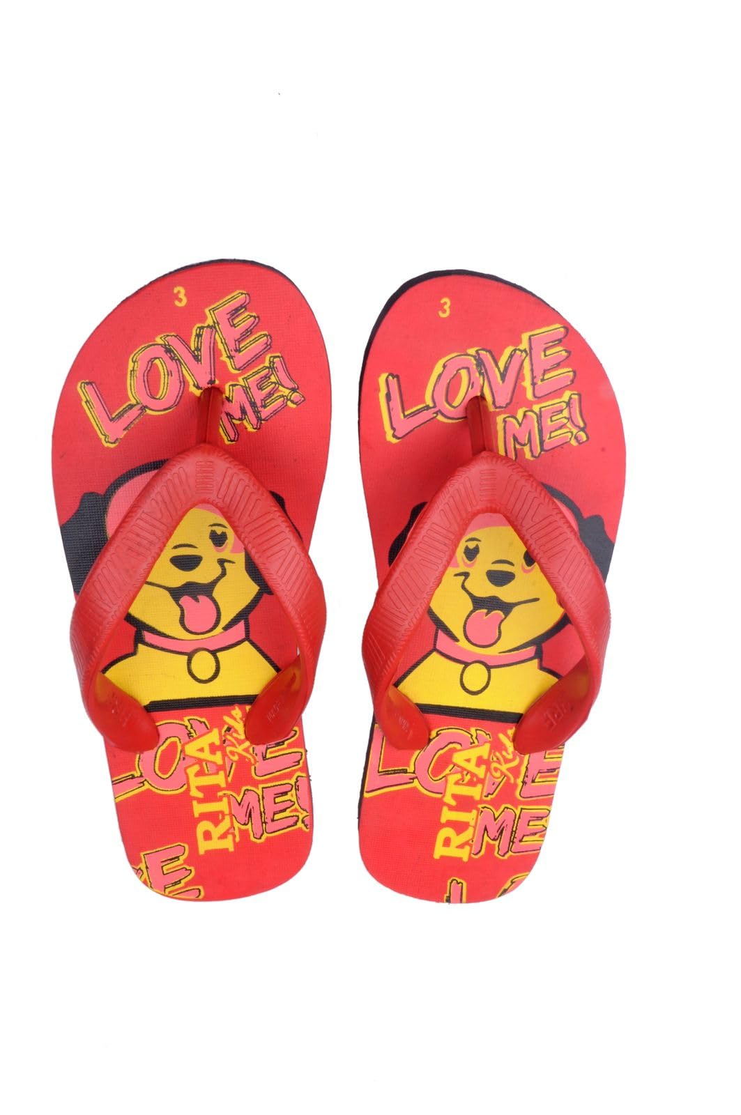 RITA Unisex-Child, Kids Flip-Flop | Soft, Comfortable, Indoor & Outdoor Slippers & Chappals (Red, 1) (B0CMXKXJMZ) Amazon Price History, Amazon Price Tracker