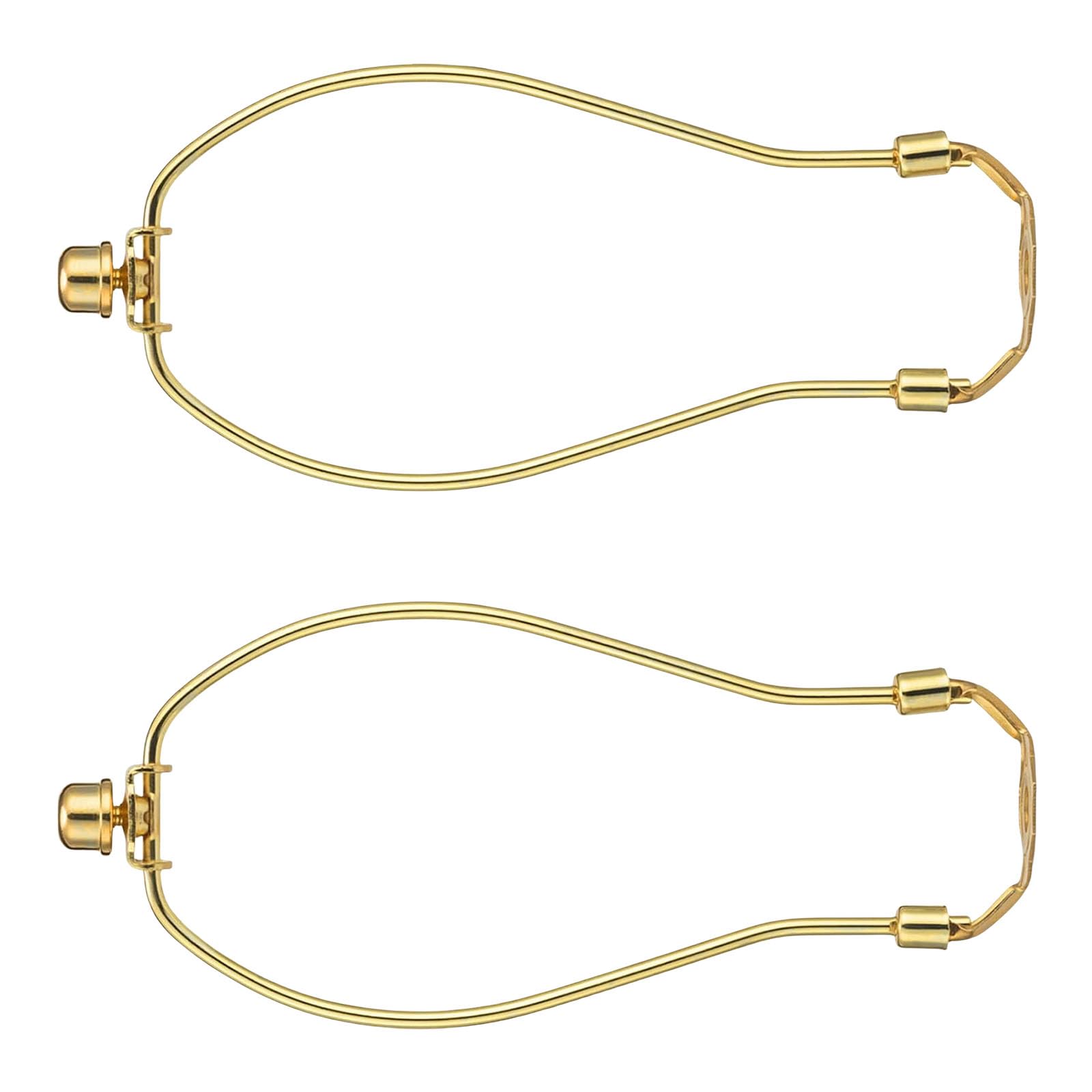 2 Pack Fashion Harp Bracket Lampshades Holder Lamp Shade Harp Holder Bracket Lampshades Hardware Texture Lamp Fittings