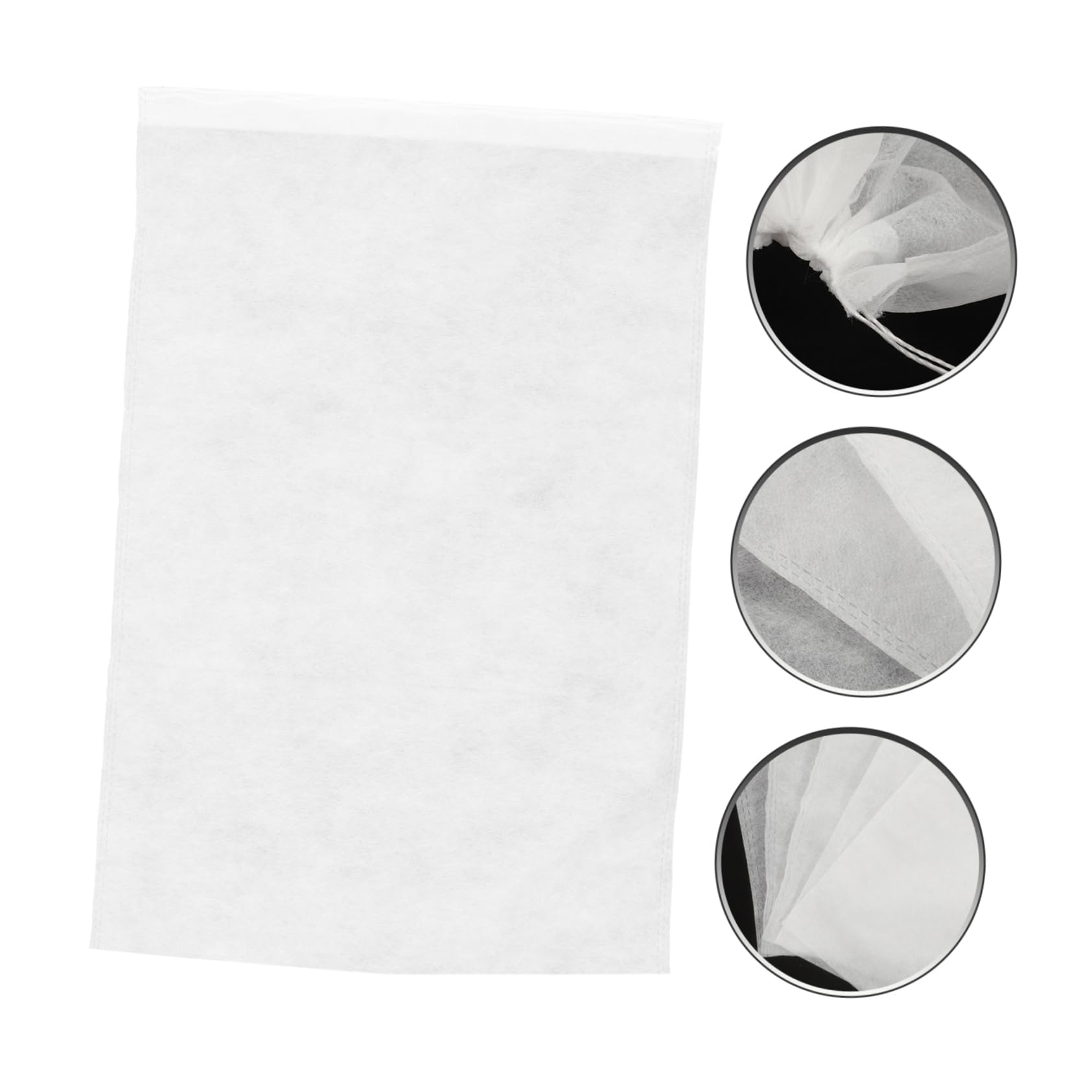 Sacchetti per Scarpe da Viaggio Coulisse, Borsa Portaoggetti Multiuso in Non Tessuto, Protezione Anti-ingiallimento 32x48 Cm, Set da 50 Pezzi per Organizzazione e Trasporto Scarpe