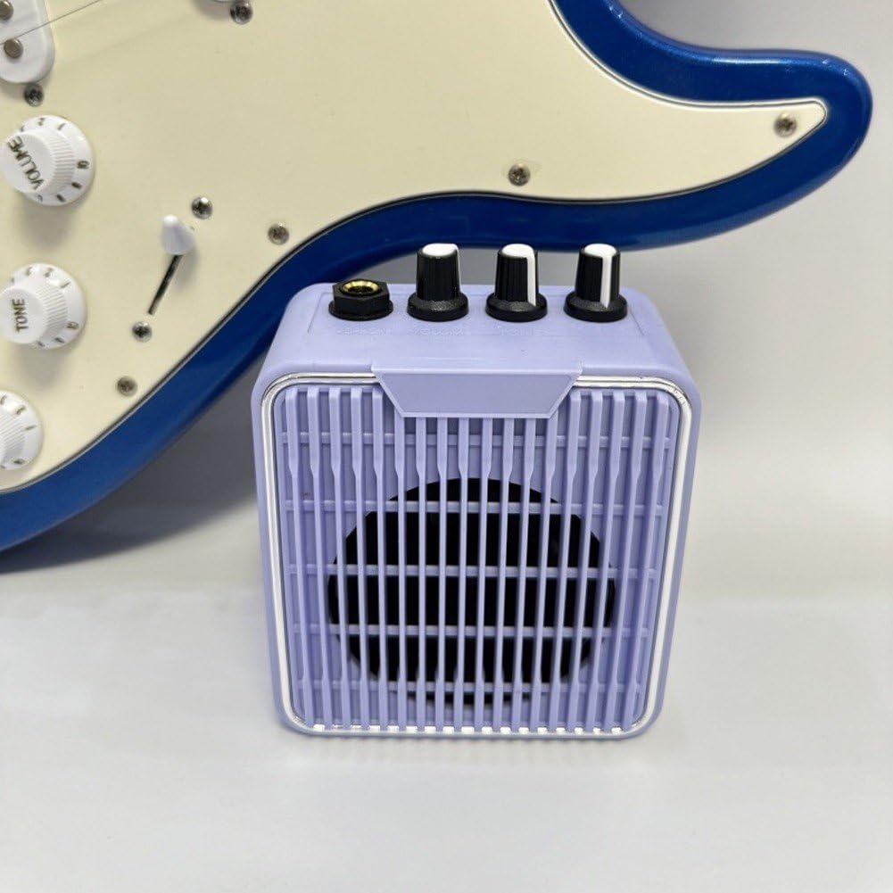 Mini Amplificatore Per Chitarra, Amplificatori Per Chitarra Portatili Altoparlante Per Chitarra Amplificatore Per Chitarra Acustica 5 Watt Per Pratica Quotidiana Accessori Per Chitarra Elettrica