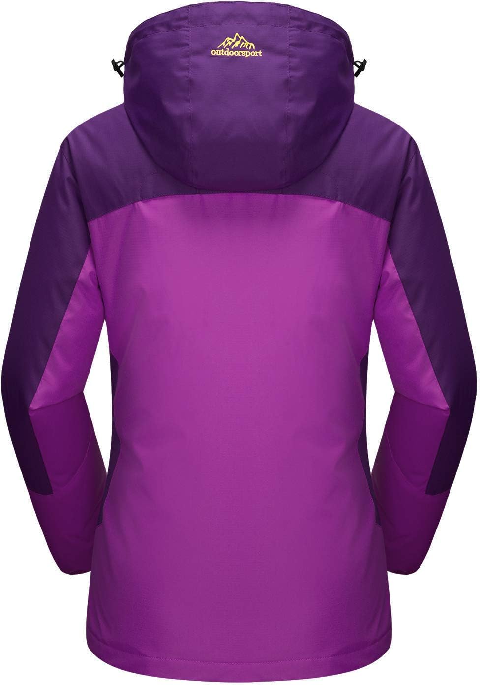 TACVASEN Giacche 3 in 1 Donna Giacca in Pile Impermeabile Inverno  Abbigliamento Sportivo da Snowboard per Sci allAperto Abbigliamento sportivo  Abbigliamento da esterno berjaya.edu.my