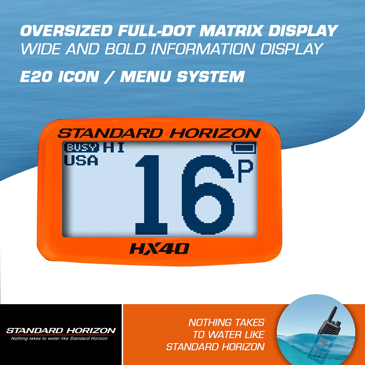 Standard Horizon HX40E