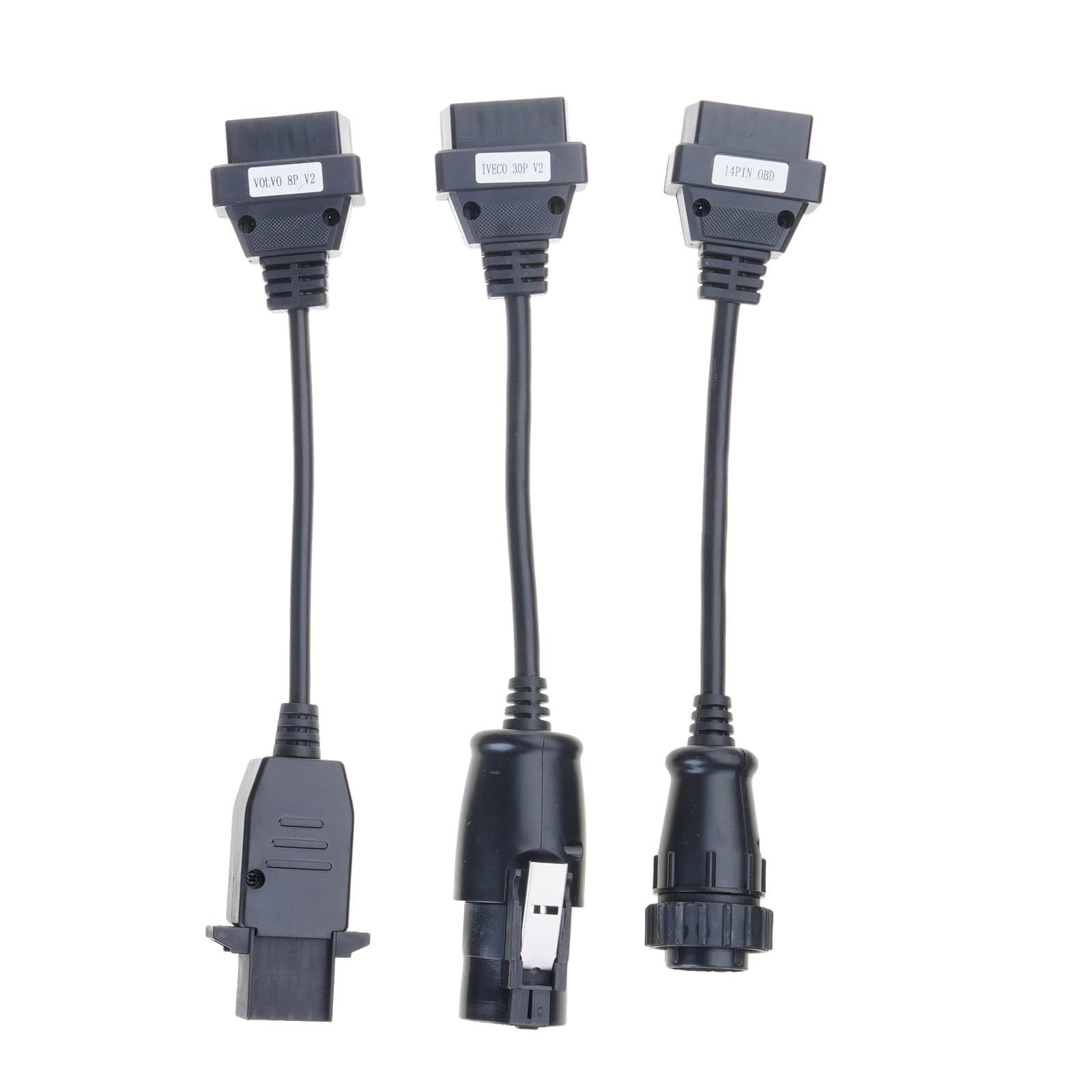 8 szt. profesjonalny adapter samochodowy kabel złącze przewód pojazd użytkowy jednostka sterująca silnikiem sprzęt diagnostyczny ABS adapter diagnostyczny