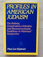 Profiles in American Judaism 0060668024 Book Cover