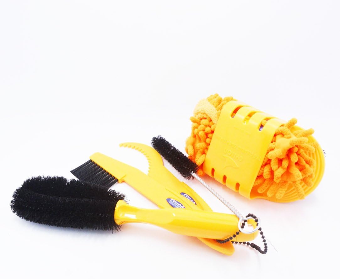Acekit CYLION Bicycle Specialized Cleaner Kits Bike Cleaning Tool Package For MTB Road Bike Tire Chain Brake Disc Wheel Sprocket Fork Cushion