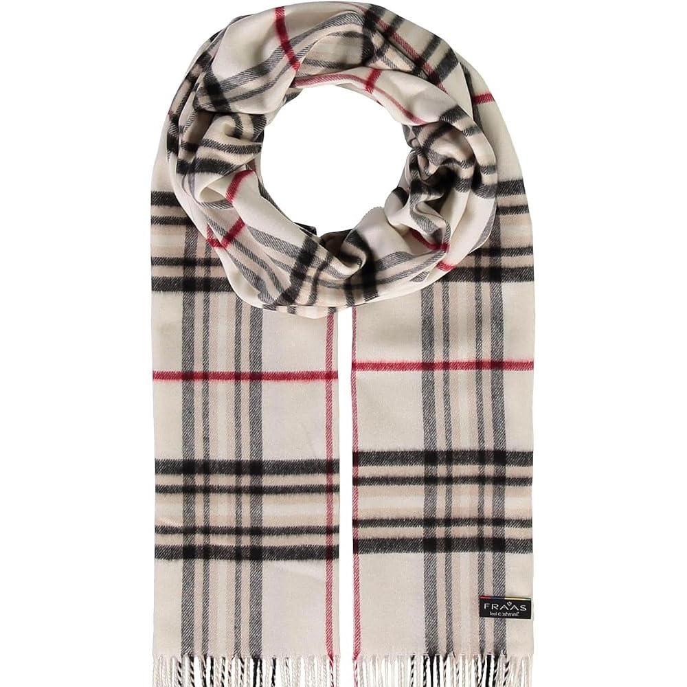 Fraas Cashmink Scarf 35 x 200 cm - Softer than cashmere - Made in Germany - Scarf checked for ladies and gentlemen - Perfect for autumn and winter