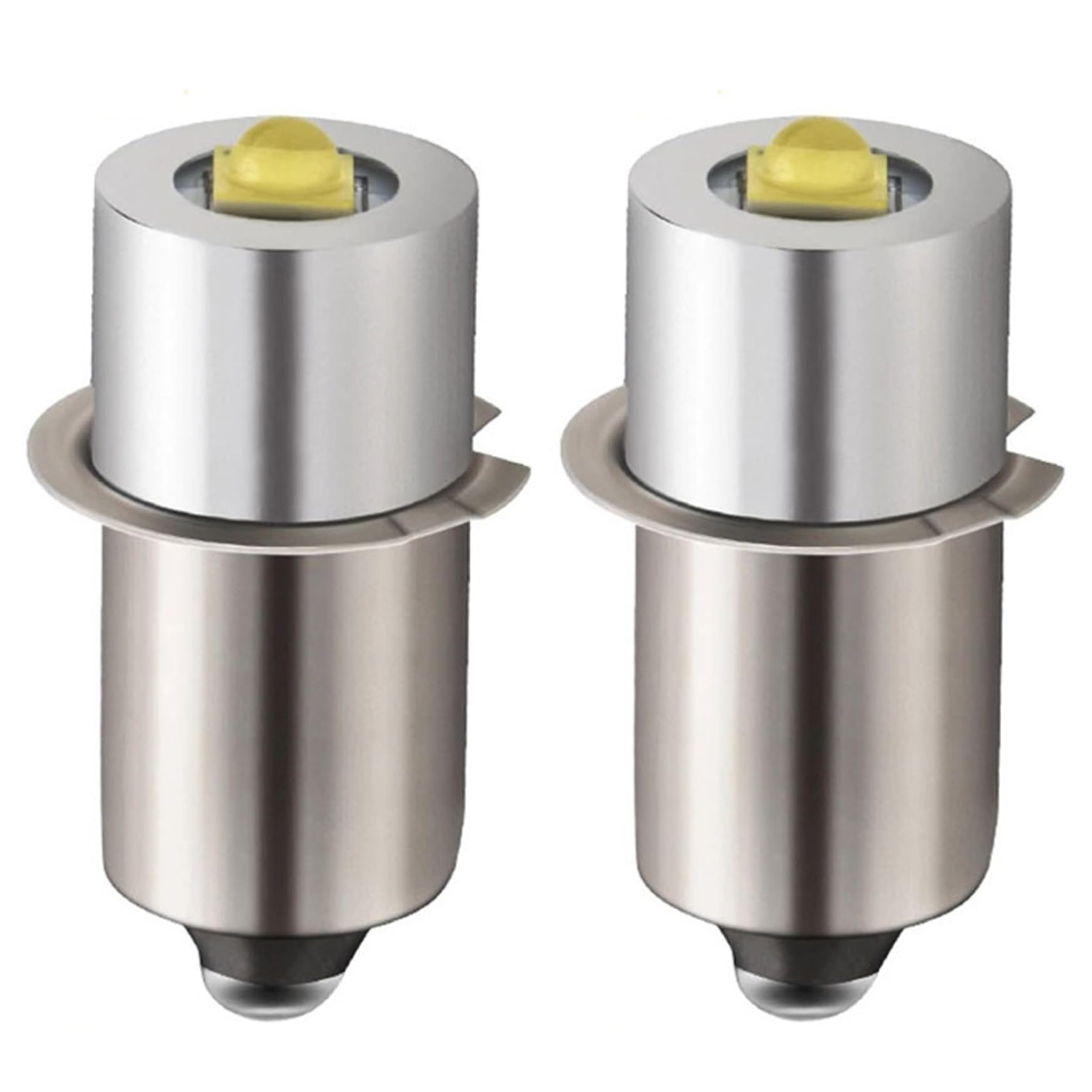 2PCS Flashlight Bulbs Replacement P13.5S 3-12V LED Bulb for Lamp Torch Lantern Work Light 160-200LM LED Flashlight Bulb Bulbs Replacement
