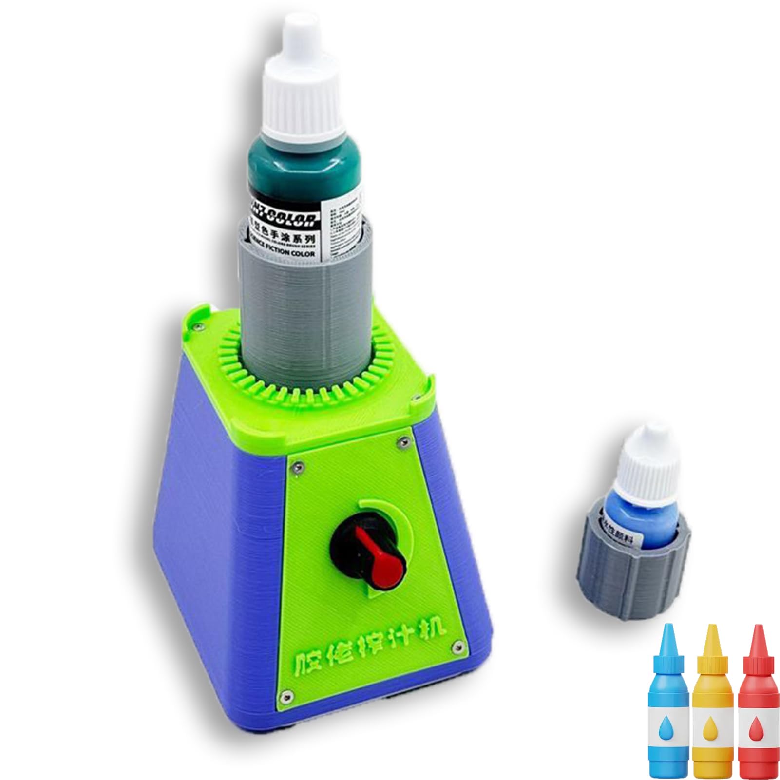 Vortex-Mischmaschine für 19/25-mm-Flaschen, USB-betrieben mit stufenloser Geschwindigkeitsregulierung für Tinte, Nagellack, Klebstoffe und Reagenzgläser