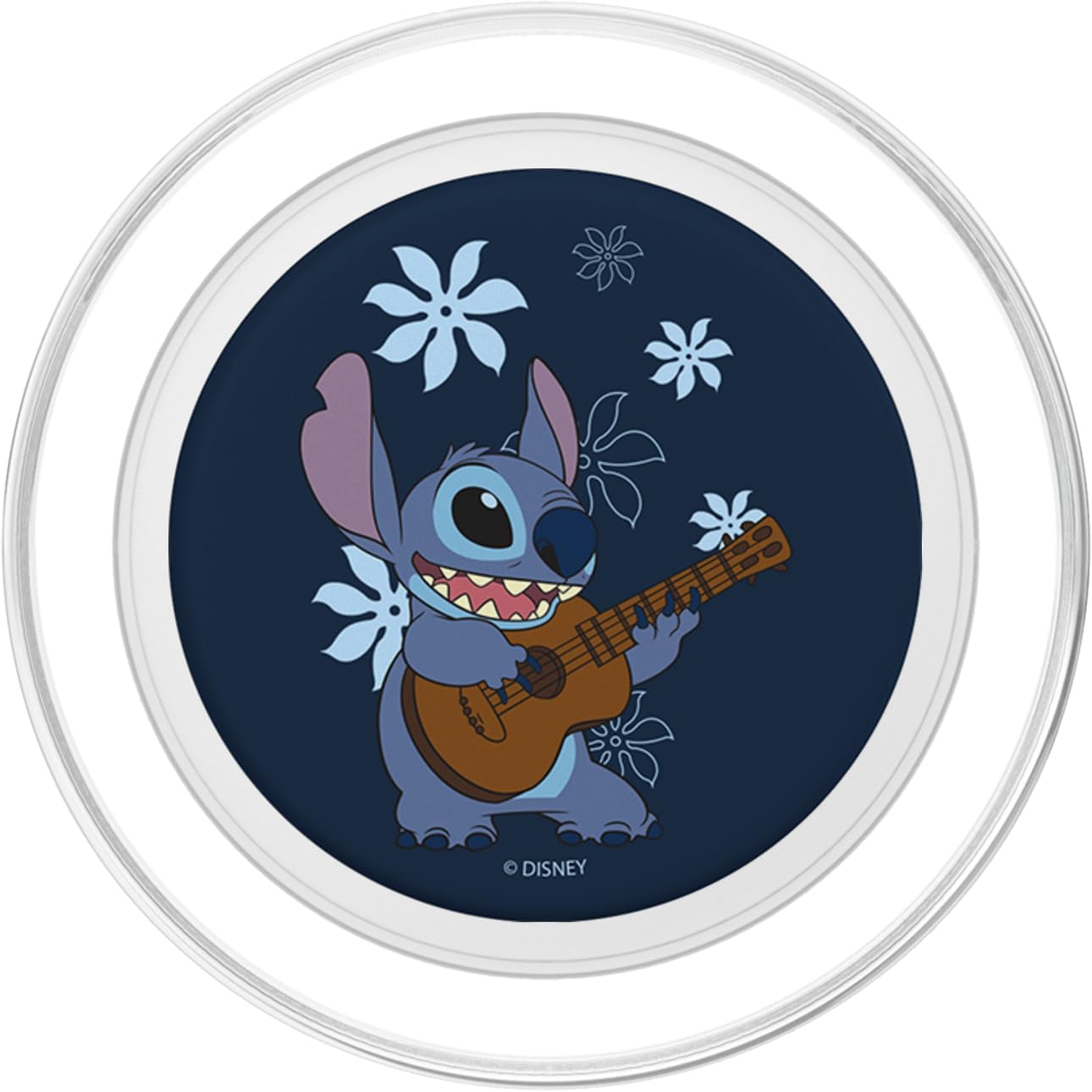 Disney Lilo & Stitch Flowers Background PopSockets PopGrip for MagSafe