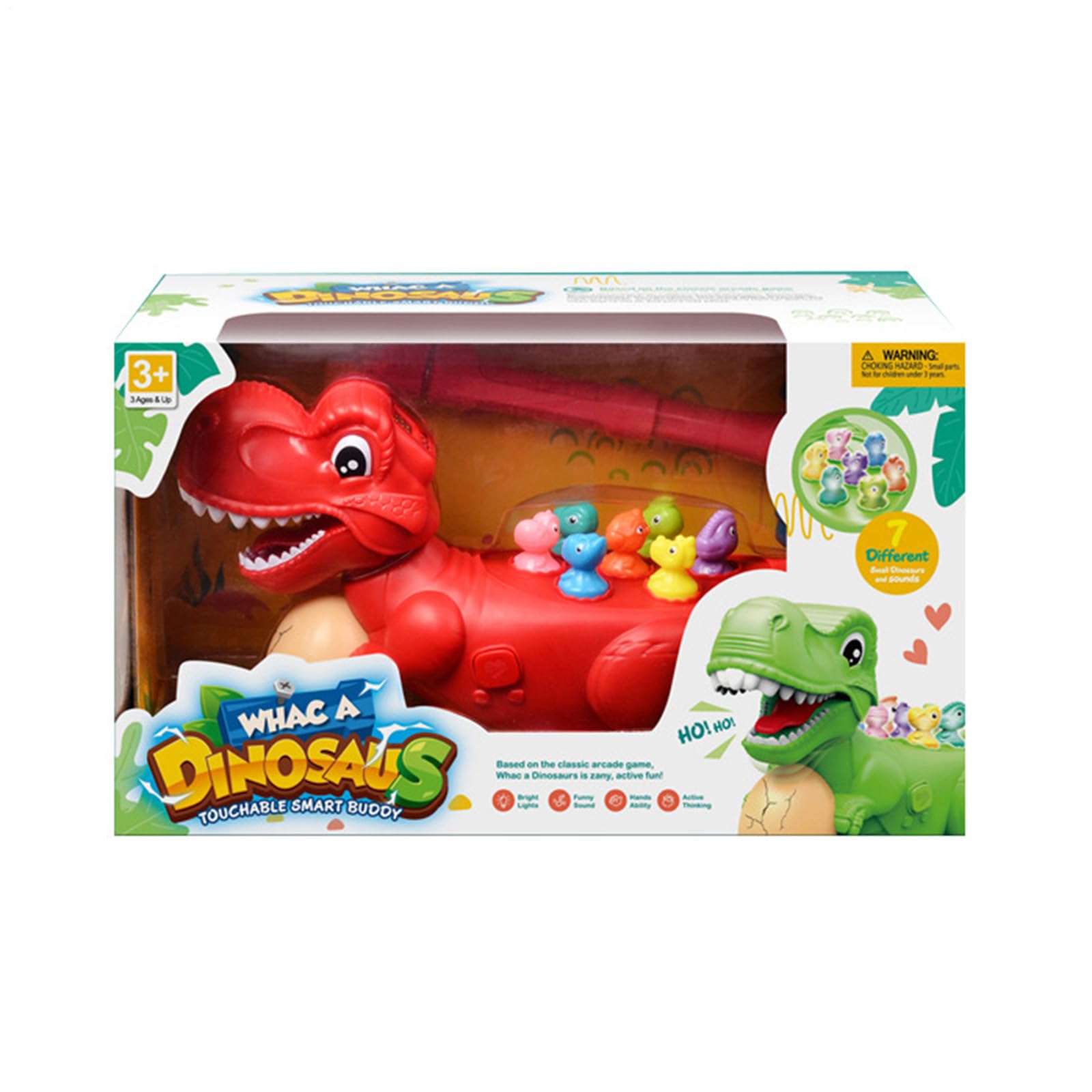 Hammerspiel für Kinder, Hammerspielzeug für Kinder, interaktives | Lernspielzeug mit Dinosauriern mit Geräuschen und | Lustiges Feinmotorikspiel mit , Entwicklungsspielzeug