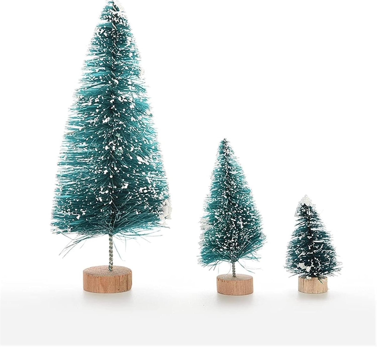 10pcs Micro Landscape Mini Tree Fairy Garden Decorations Miniatures Resin Crafts Bonsai Figurine Garden Terrarium Accessories(F 4.5cm)