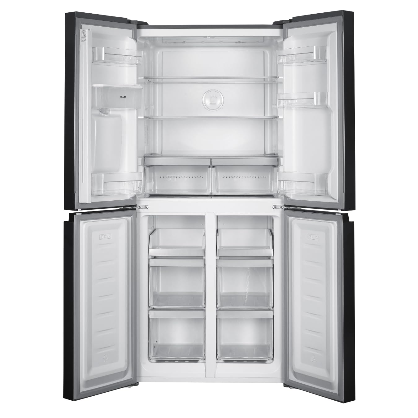 GEDTECH GMP470IXT 470L Multi-Door Reducer (301L + 169L) - Water Dispenser - No Frost - Stainless Steel - 4